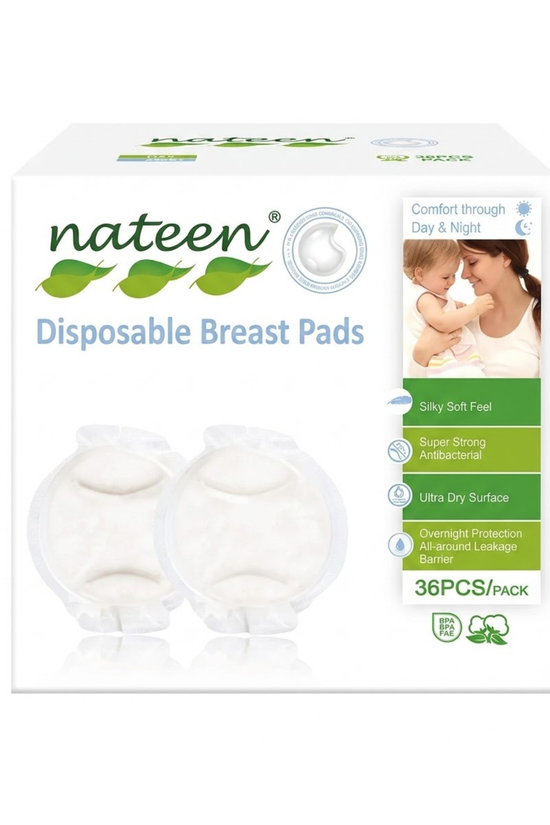 Absorbente De Leche Maternal Extra Suave Nateen 36 U