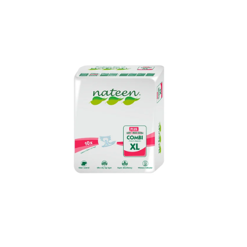 PAÑAL ADULTO COMBI PLUS XL 10 U - NATEEN