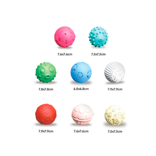 PELOTAS SENSORIALES  8 Piezas  GRASP