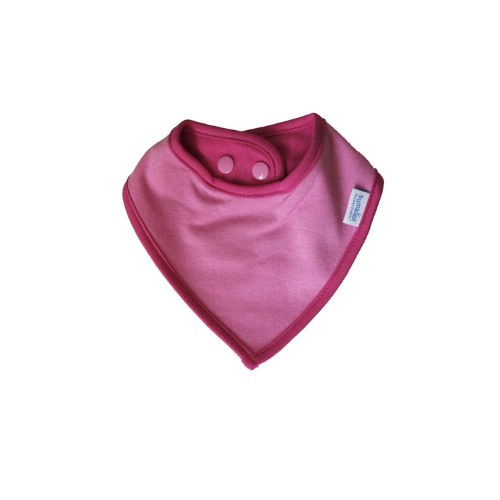 BANDANA BIB ROSADO - BUMKINS