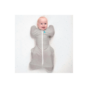 SACO DE DORMIR PARA BEBÉ SWADDLE UP ETAPA 1 TOG 1.0  TALLA S  - Gris  - LOVE TO DREAM