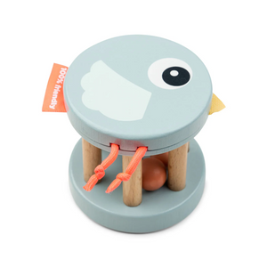 SONAJERO DE MADERA BIRDEE AZUL  DONE BY DEER