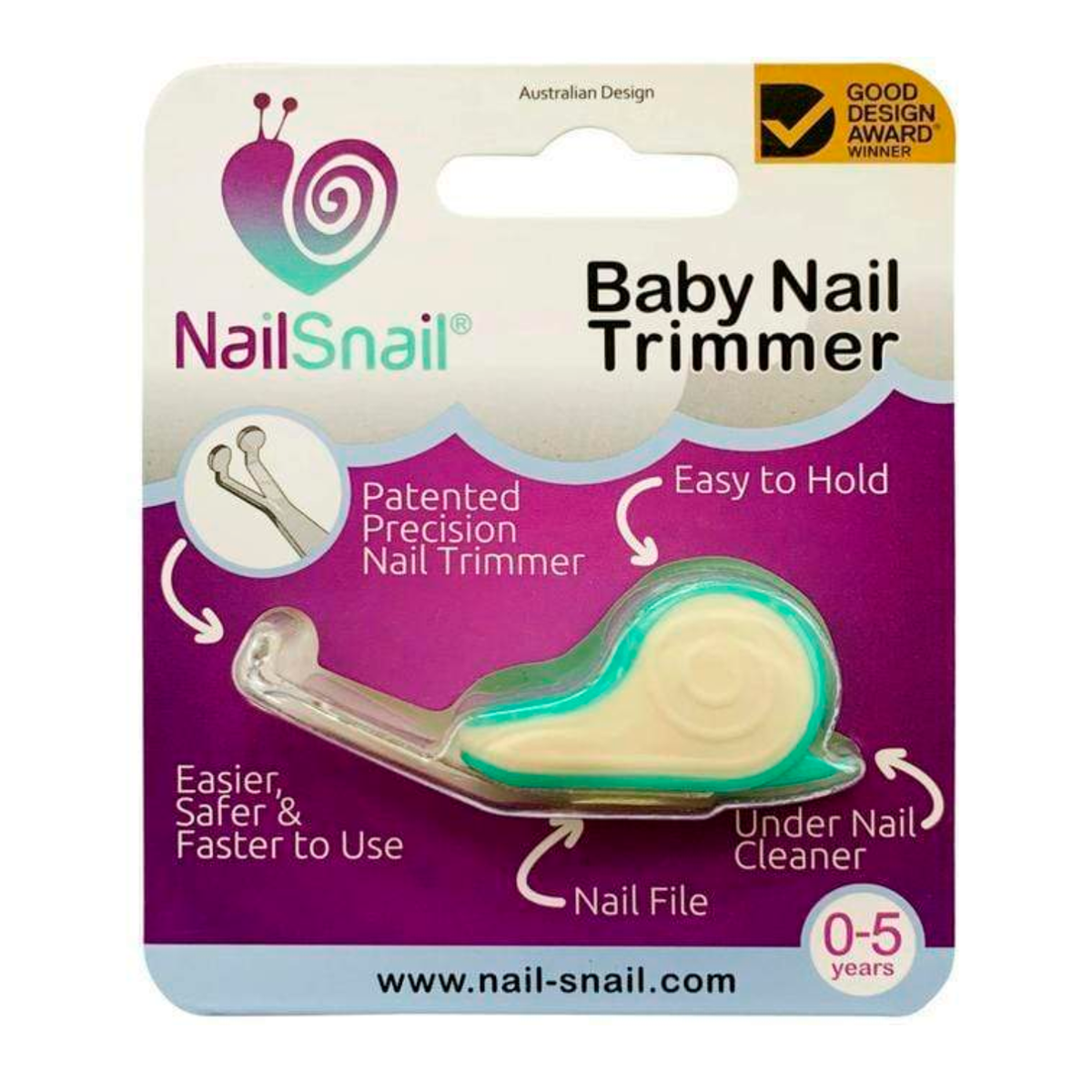Nail Snail, Cortauñas 3 en 1