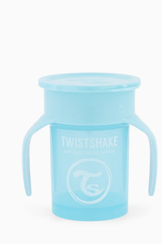 VASO 360 CELESTE 230 ML  - TWISTSHAKE