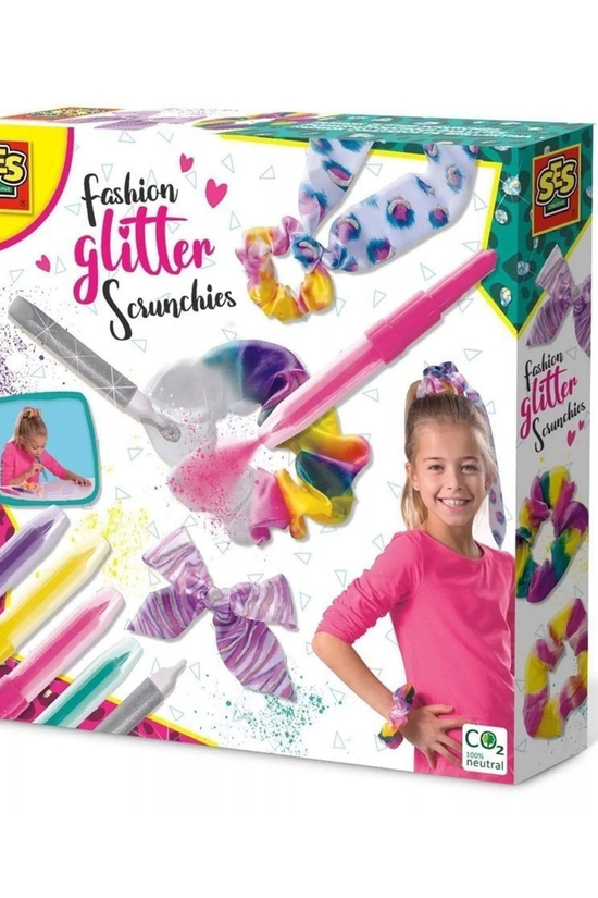 Fashion Glitter Scrunchies Ses