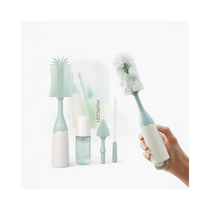 Kit de Cepillos para Biberones Momcozy Push-Press