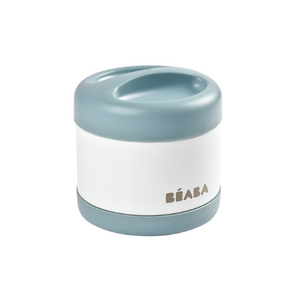 TERMO ACERO INOXIDABLE BLANCO CELESTE 500 ML - BEABA