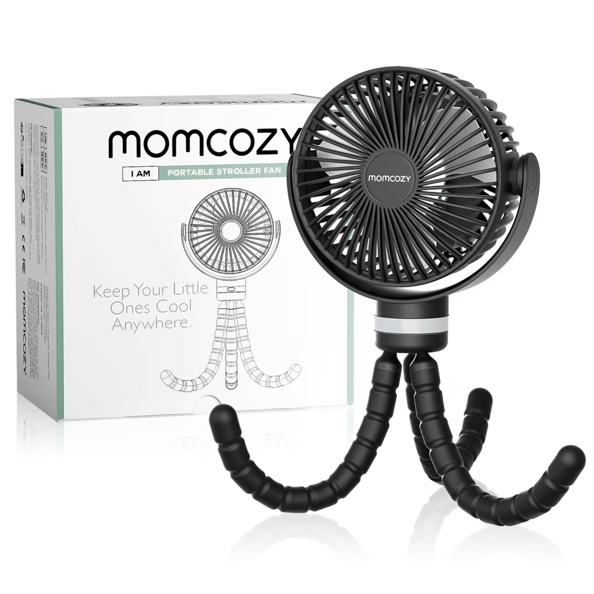 Ventilador Portátil Momcozy para Coche y Cuna