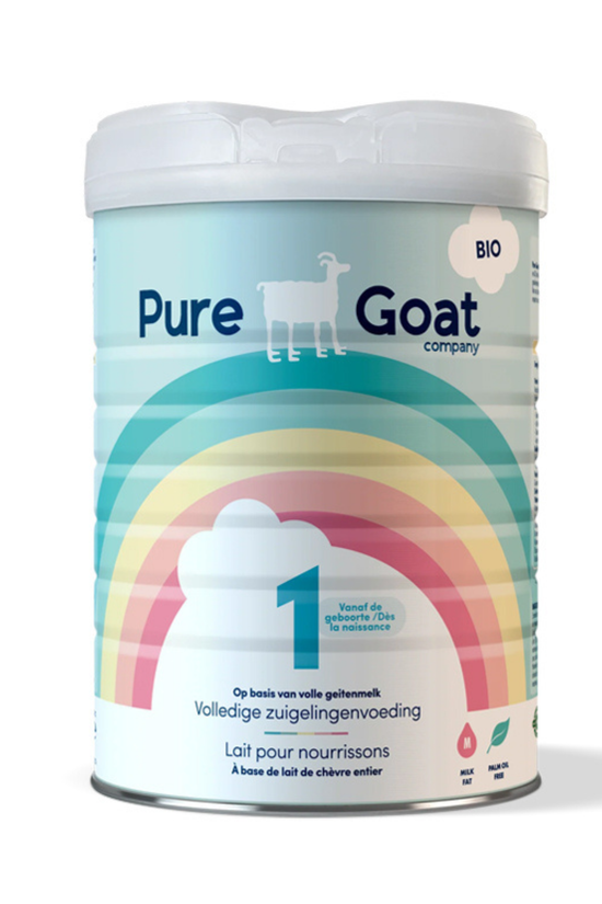 Fórmula Infantil Orgánica de Cabra Pure Goat etapa 1 Lata de 800 gr
