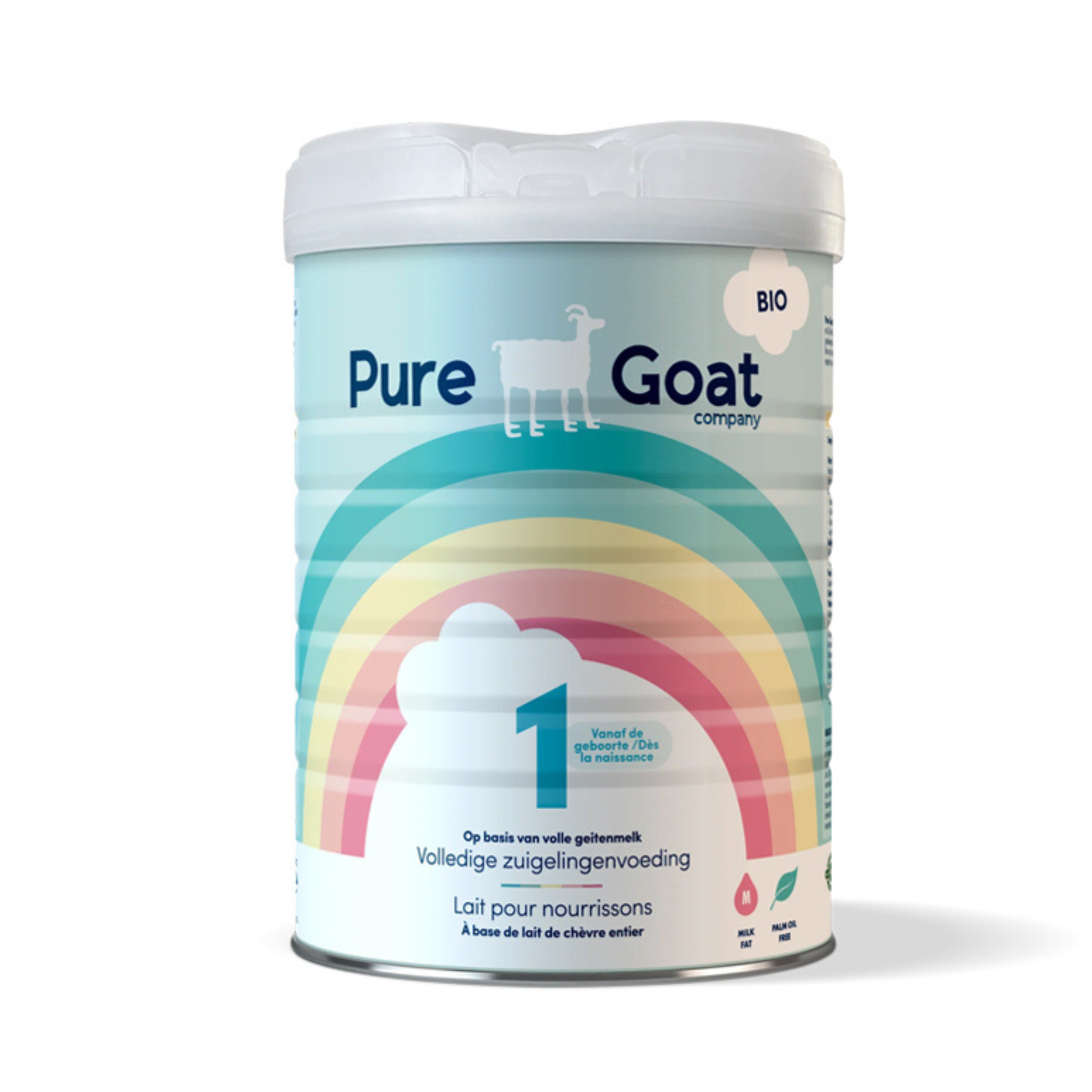 Fórmula Infantil Orgánica de Cabra Pure Goat etapa 1 Lata de 800 gr
