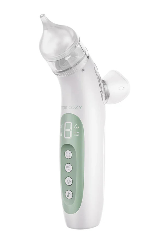 Aspirador Nasal Momcozy 2 en 1 con Pulverizador y Succión