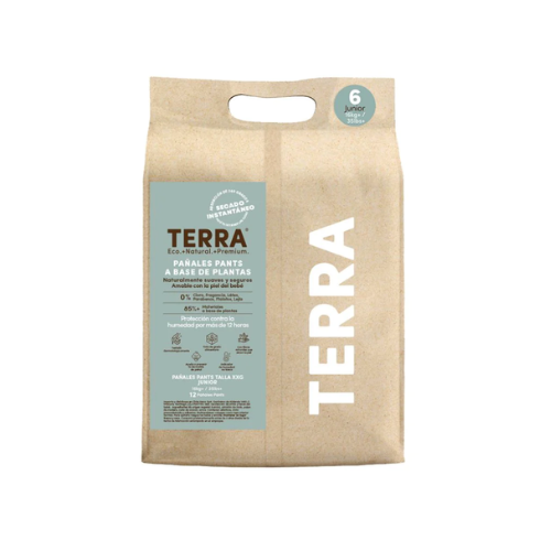 PANTS BIODEGRADABLES DESECHABLES 6 XXG - TERRA
