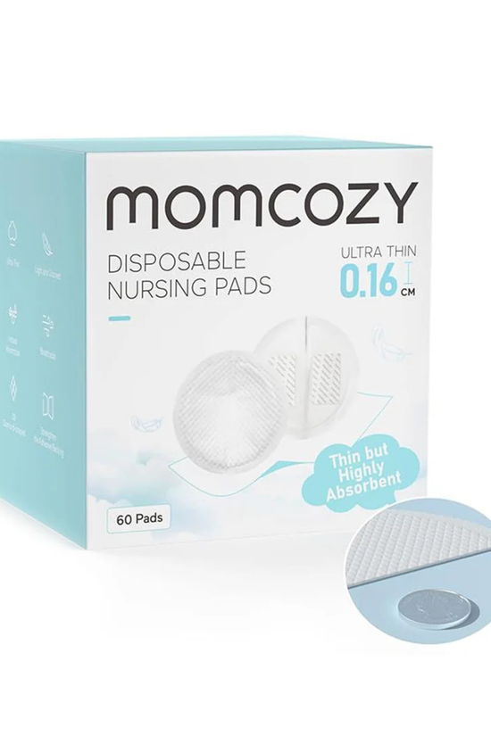 Absorbentes de Lactancia Ultra Delgados Momcozy 120 Unidades