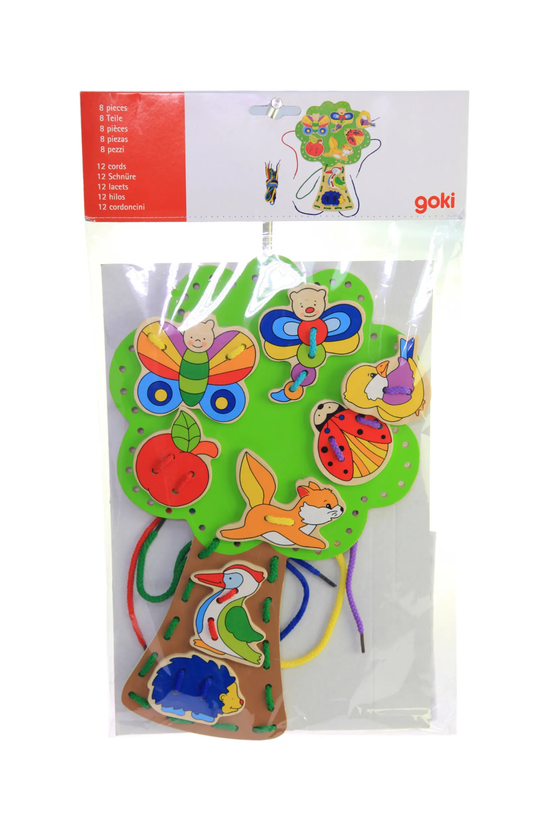 Árbol didáctico con Cordones Goki