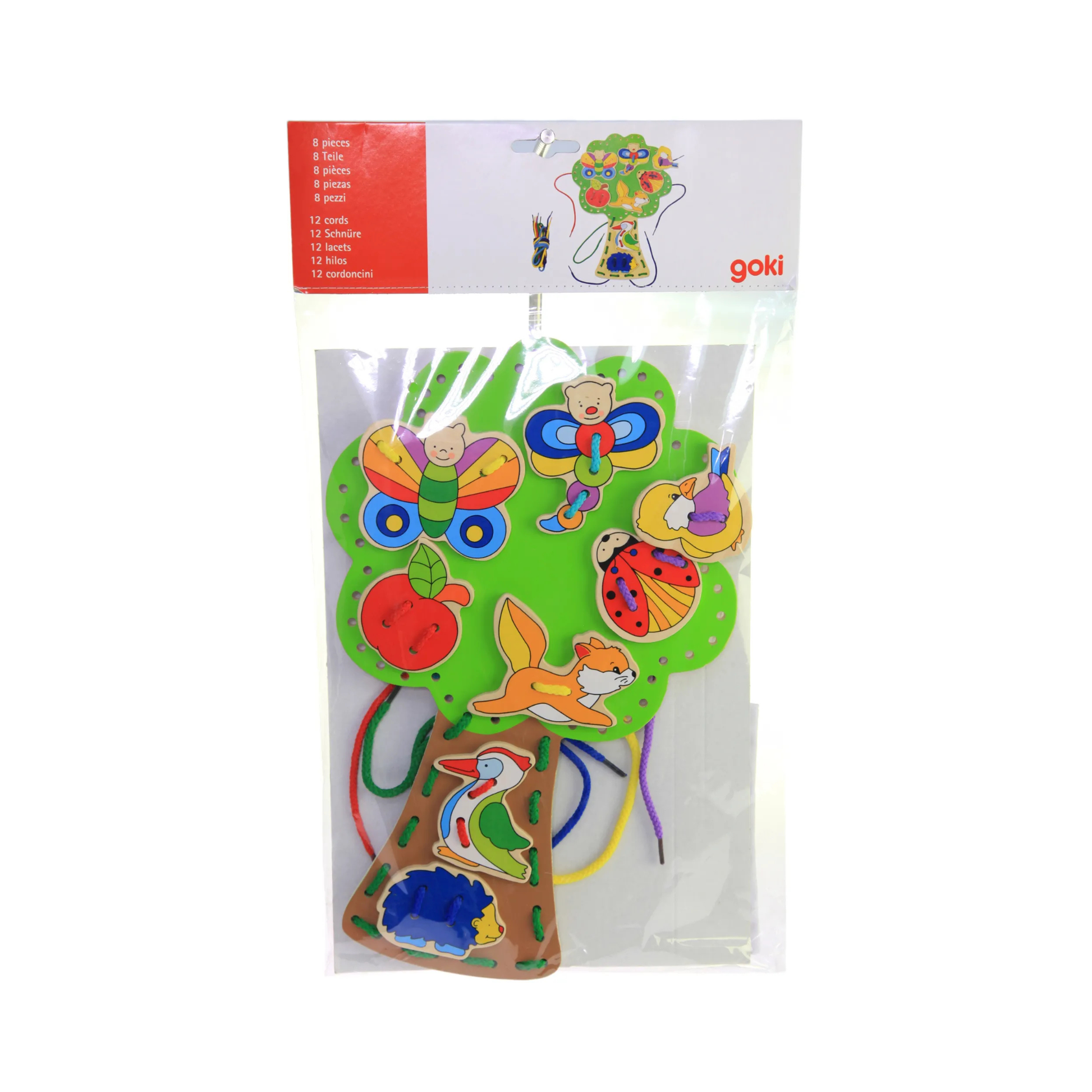Árbol didáctico con Cordones Goki