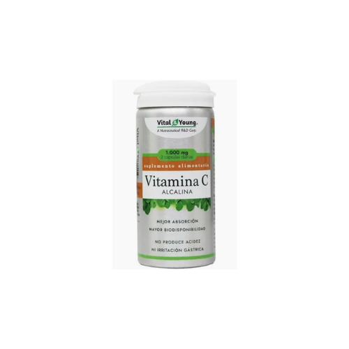 VITAMINA C ALCALINA  60 cap - VITAL YOUNG