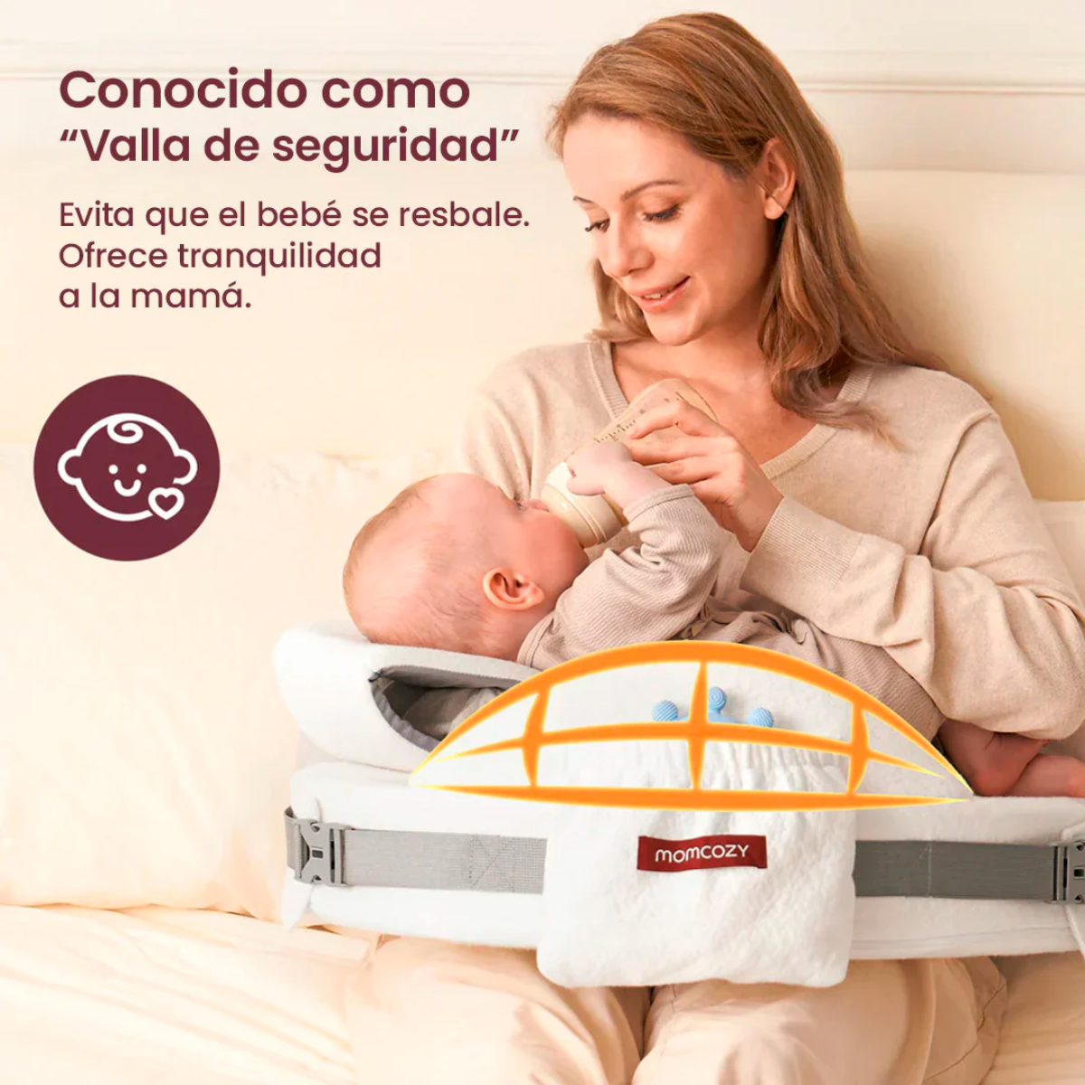 Almohada de Lactancia Momcozy Cozy Pro