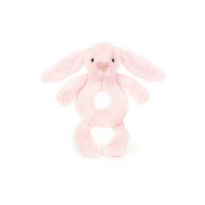 PELUCHE SONAJERO BASHFUL CONEJO ROSA JELLYCAT