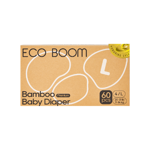 PAÑAL AMAZON BAMBÚ CAJA L 60 U - ECO BOOM