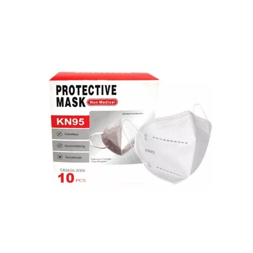 MASCARILLA KN95 CAPA PLIEGUES 50 u. -