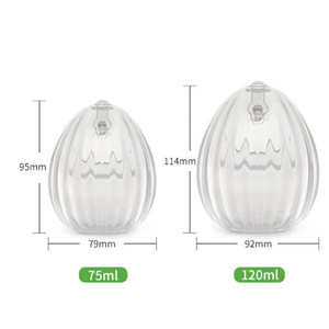 SHELL RECOLECTORA DE LECHE MANOS LIBRES DE  120 ml  HAAKAA