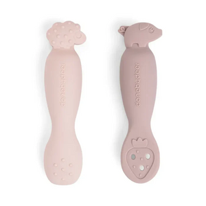 JUEGO DE CUCHARA DE APRENDIZAJE TINY  FARM ROSA DONE BY DEER