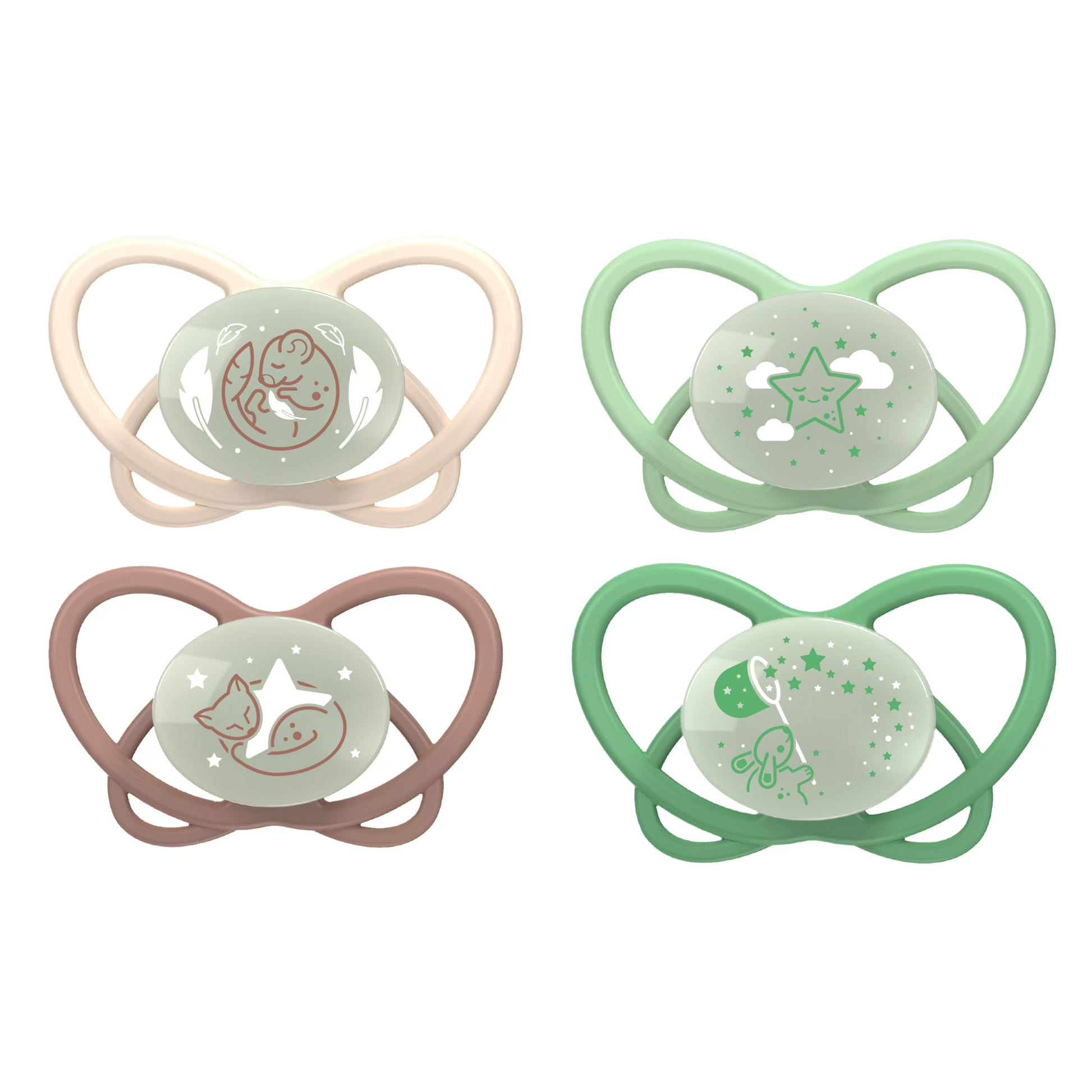 Chupete De Silicona My Butterfly Night NIP 16-32 Meses