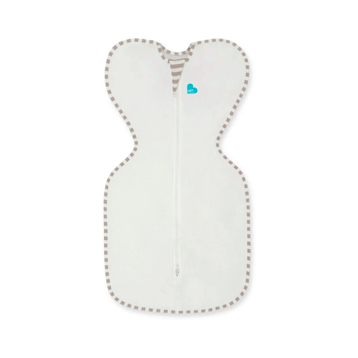 SACO DE DORMIR SWADDLE UP ETAPA 1 TOG 1.0 ALGODÓN ORGANICO  TALLA S CREMA  LOVE TO DREAM