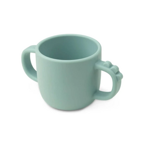 TAZA CON 2 ASAS PEEKABOO CROCO AZUL - DONE BY DEER