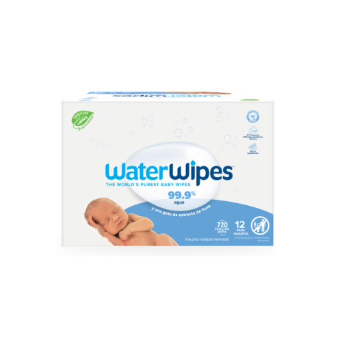 Toallas Húmedas WaterWipes Caja de 12 U