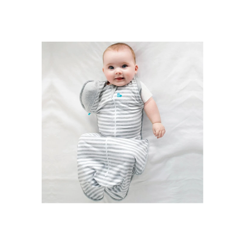 SAQUITO DE DORMIR PARA BEBÉ SWADDLE  UP™ TRASICIÑON ETAPA 2 TOG 1.0 Gris TALLA L - LOVE TO DREAM