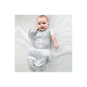 SAQUITO DE DORMIR PARA BEBÉ SWADDLE  UP™ TRASICIÑON ETAPA 2 TOG 1.0 Gris TALLA L - LOVE TO DREAM