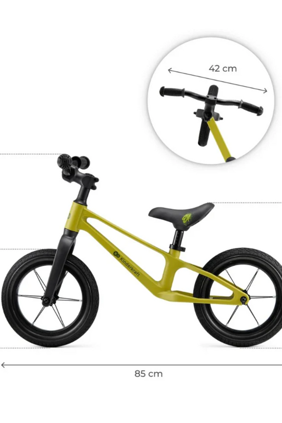Bicicleta de Equilibrio Kinderkraft ETER Verde