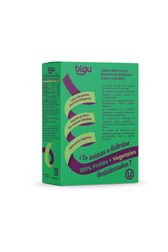ROLLOS DE FRUTA Y ESPINACA 125 GR - BIGU