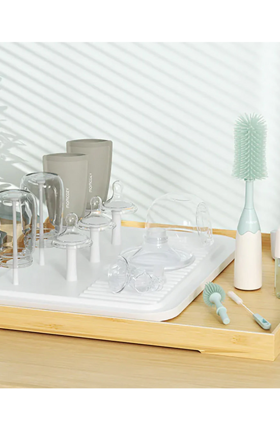 Kit de Cepillos para Biberones Momcozy Push-Press