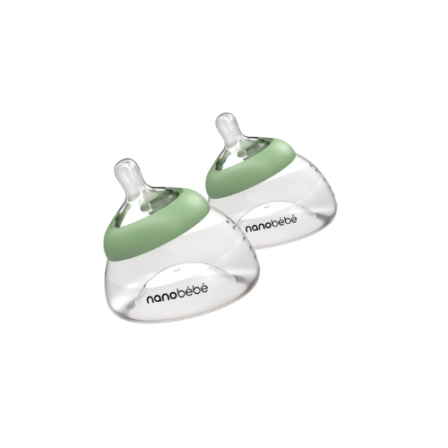 PACK 2 MAMADERAS DE LACTANCIA  150 ml  - NANOBEBE
