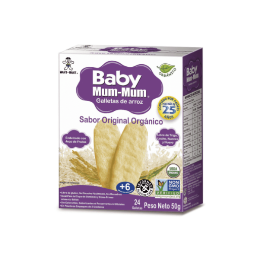 GALLETAS ORIGINAL 50 GR - BABY MUM MUM