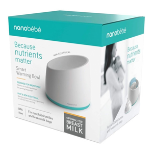 Calentador No Eléctrico para Mamaderas y Bolsas de Leche Materna Nanobébé – Color Turquesa