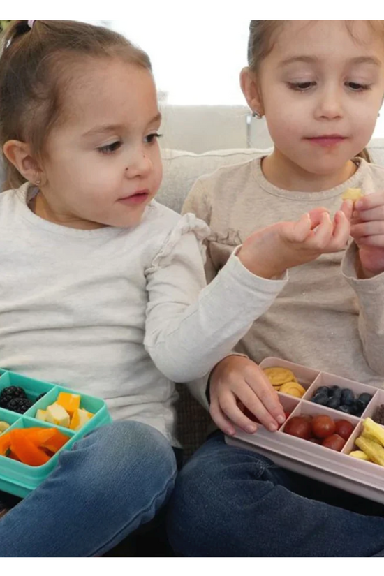CAJA CONTENEDORES MINI PARA SNACK AZUL - MELII