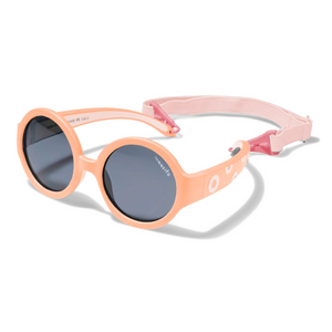 LENTES DE SOL PARA NIÑOS THE HIPPIE  LARGE 2 a 5 AÑOS  PEACH - MAUSITO