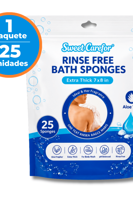 Esponjas Jabonosas Desechable Sweet Carefor 25 U.