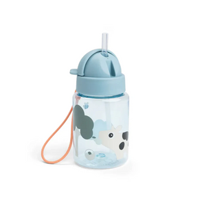 BOTELLA CON BOMBILLA PLAYGROUND AZUL 280ml DONE BY DEER