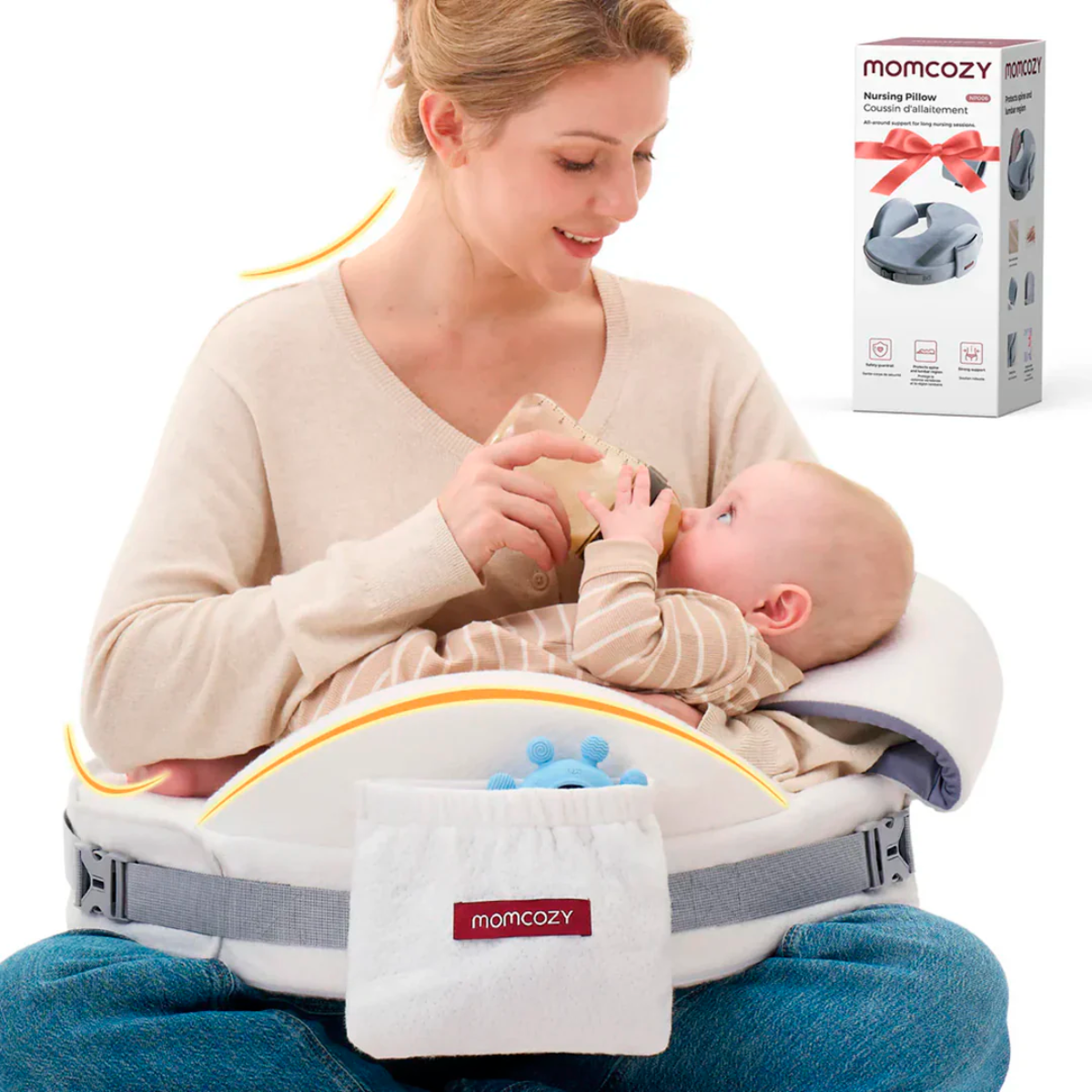 Almohada de Lactancia Momcozy Cozy Pro