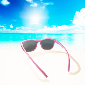 LENTES DE SOL PARA NIÑOS THE BOHO LARGE 6 A 10 AÑOS MAGENTA - MAUSITO