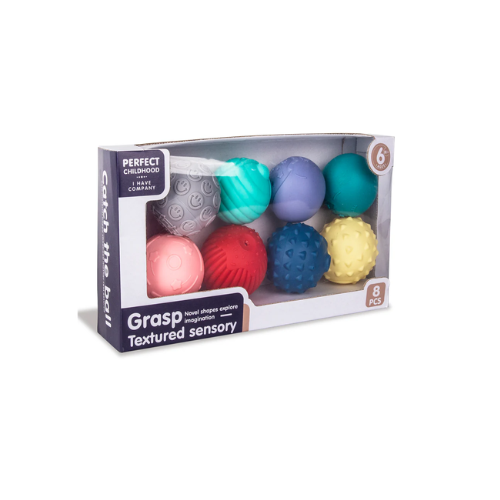 PELOTAS SENSORIALES  8 Piezas  GRASP