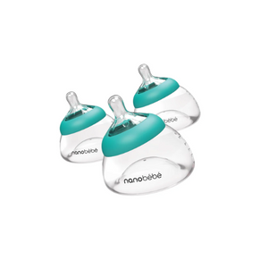 PACK 3 MAMADERAS DE LACTANCIA 150 ML NANOBEBE