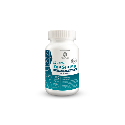 ZINC SELENIO Y MAGNESIO 60 CAP - WELLPLUS