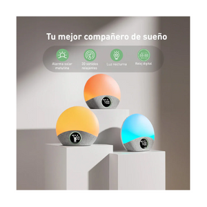 RUIDO BLANCO Y ALARMA CON LUZ DE AMANECER