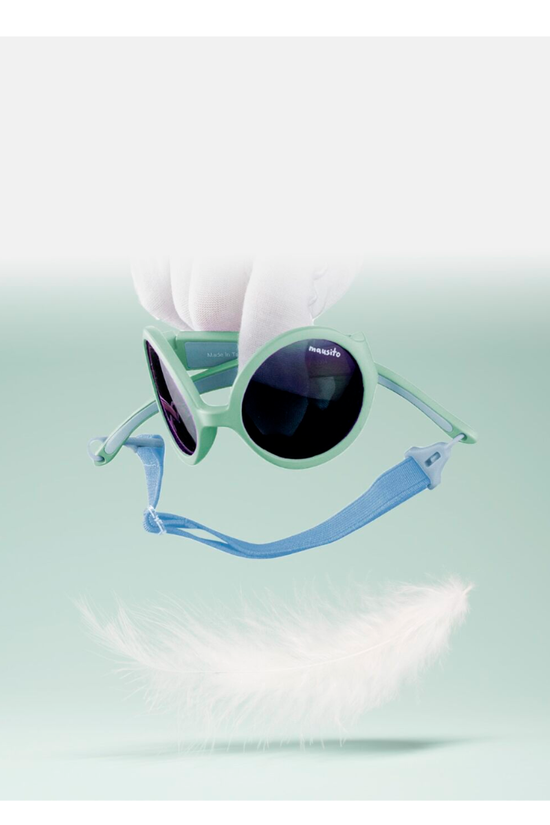 LENTES DE SOL PARA BEBÉS  THE HIPPIE  6 A 24 MESES MENTA MAUSITO