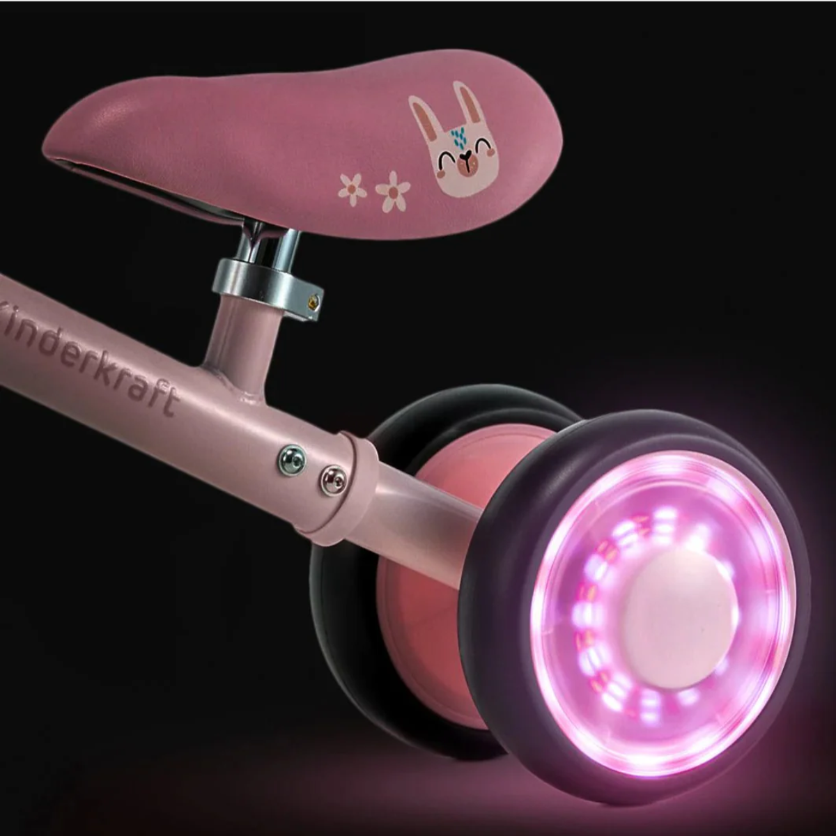 Triciclo de Balance Kinderkraft CUTIE FLASH Rosado